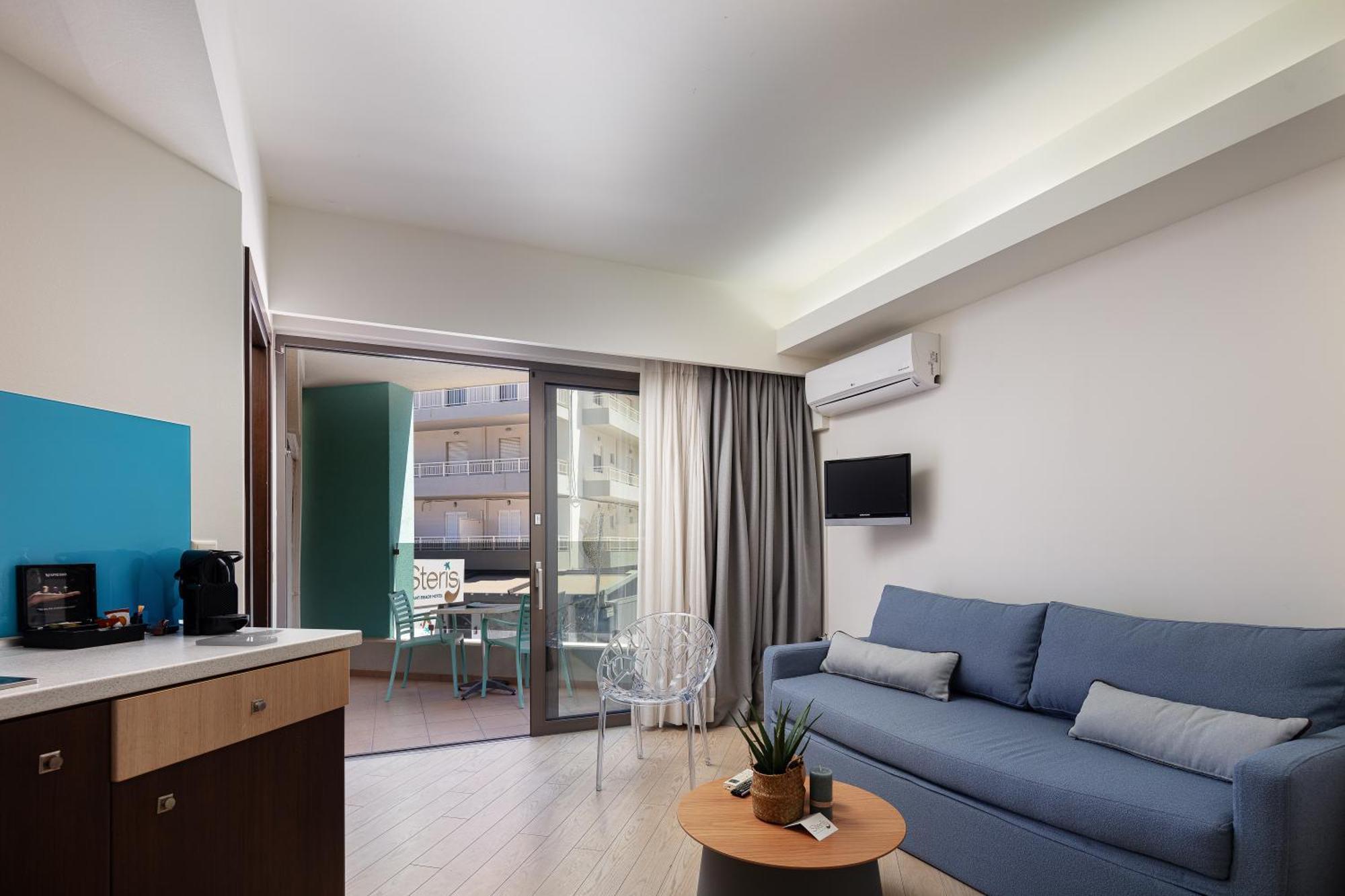Steris Elegant Beach Hotel & Apartments Rethymno Exterior foto