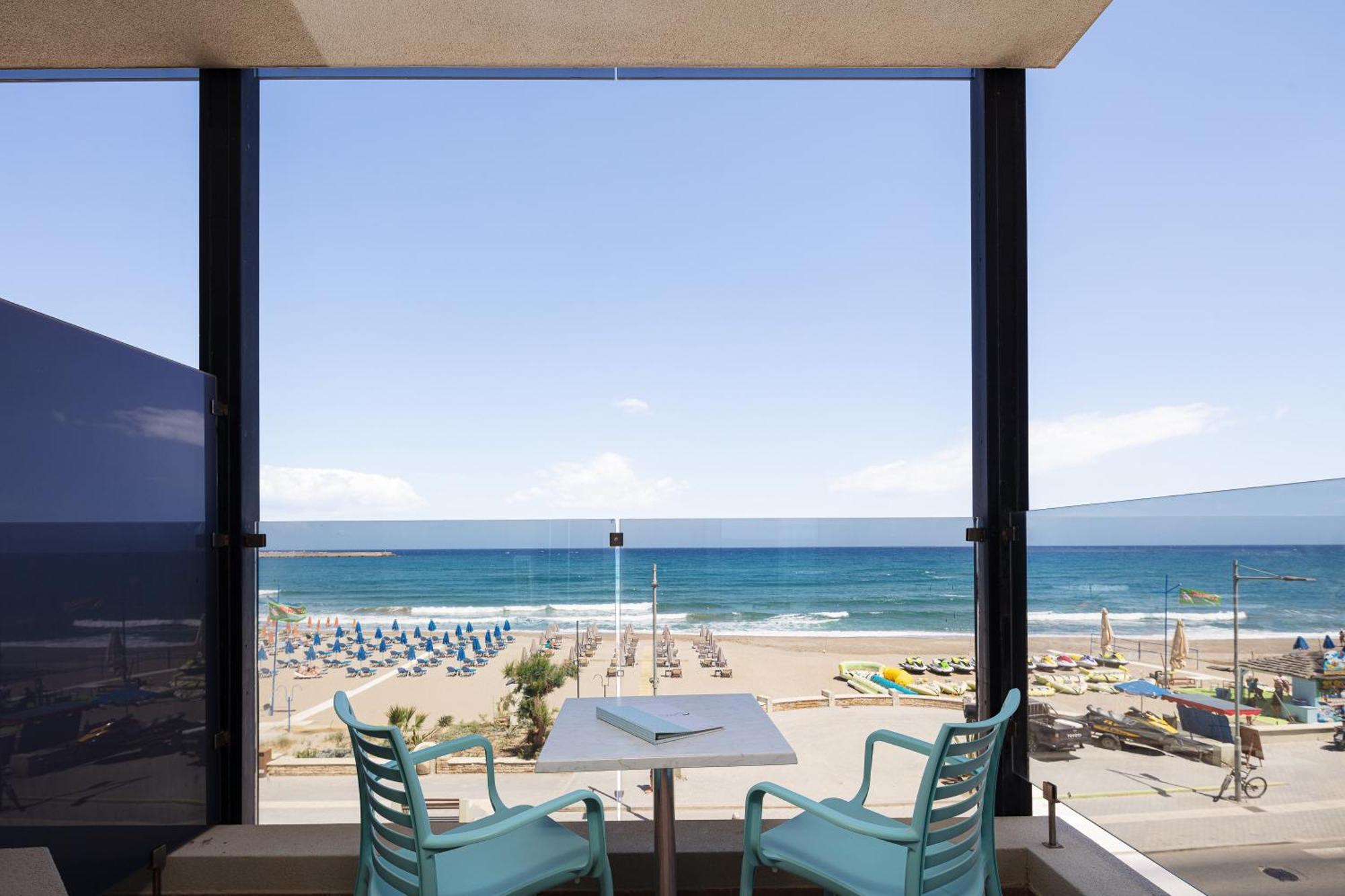 Steris Elegant Beach Hotel & Apartments Rethymno Exterior foto
