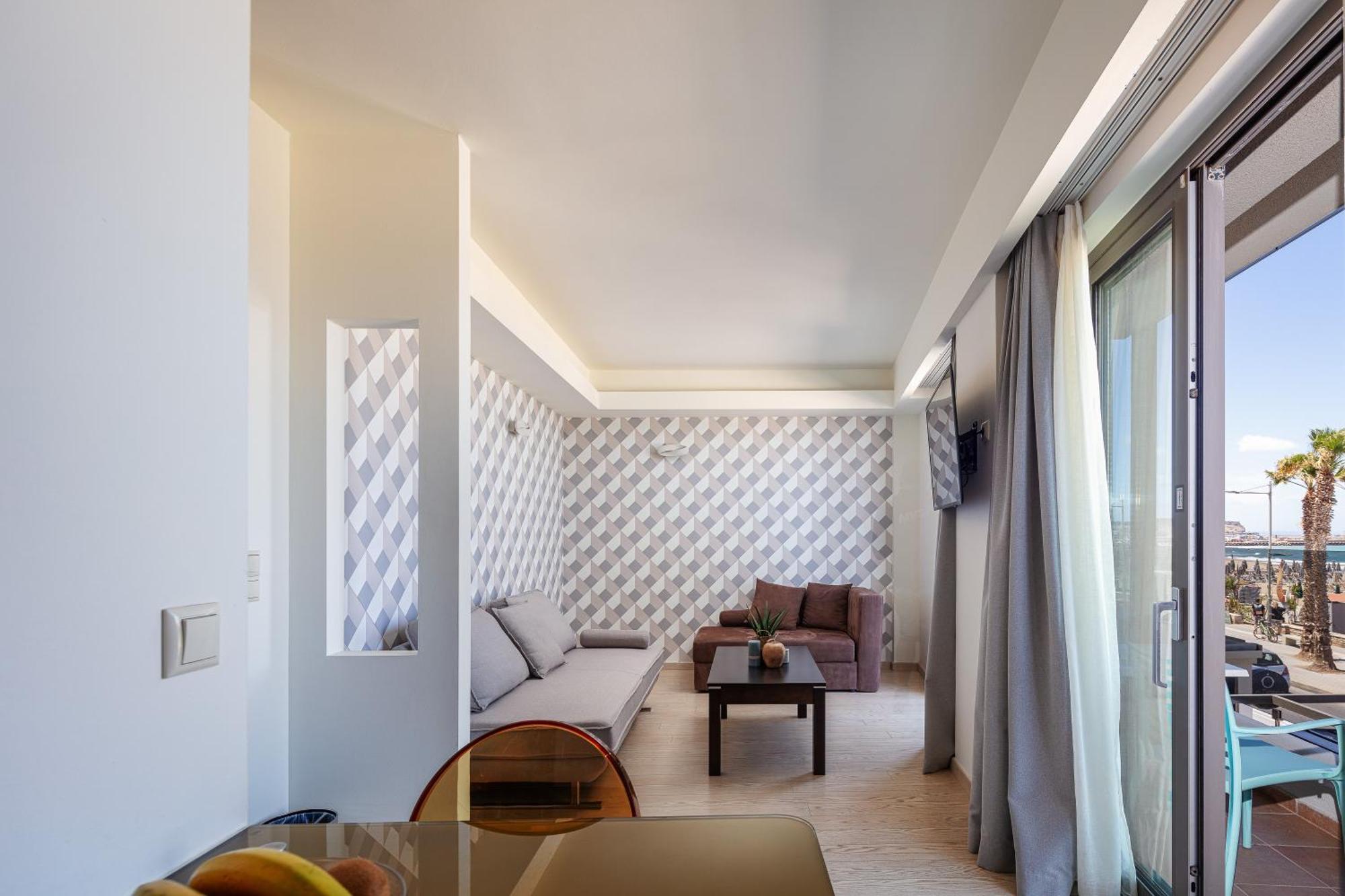 Steris Elegant Beach Hotel & Apartments Rethymno Exterior foto