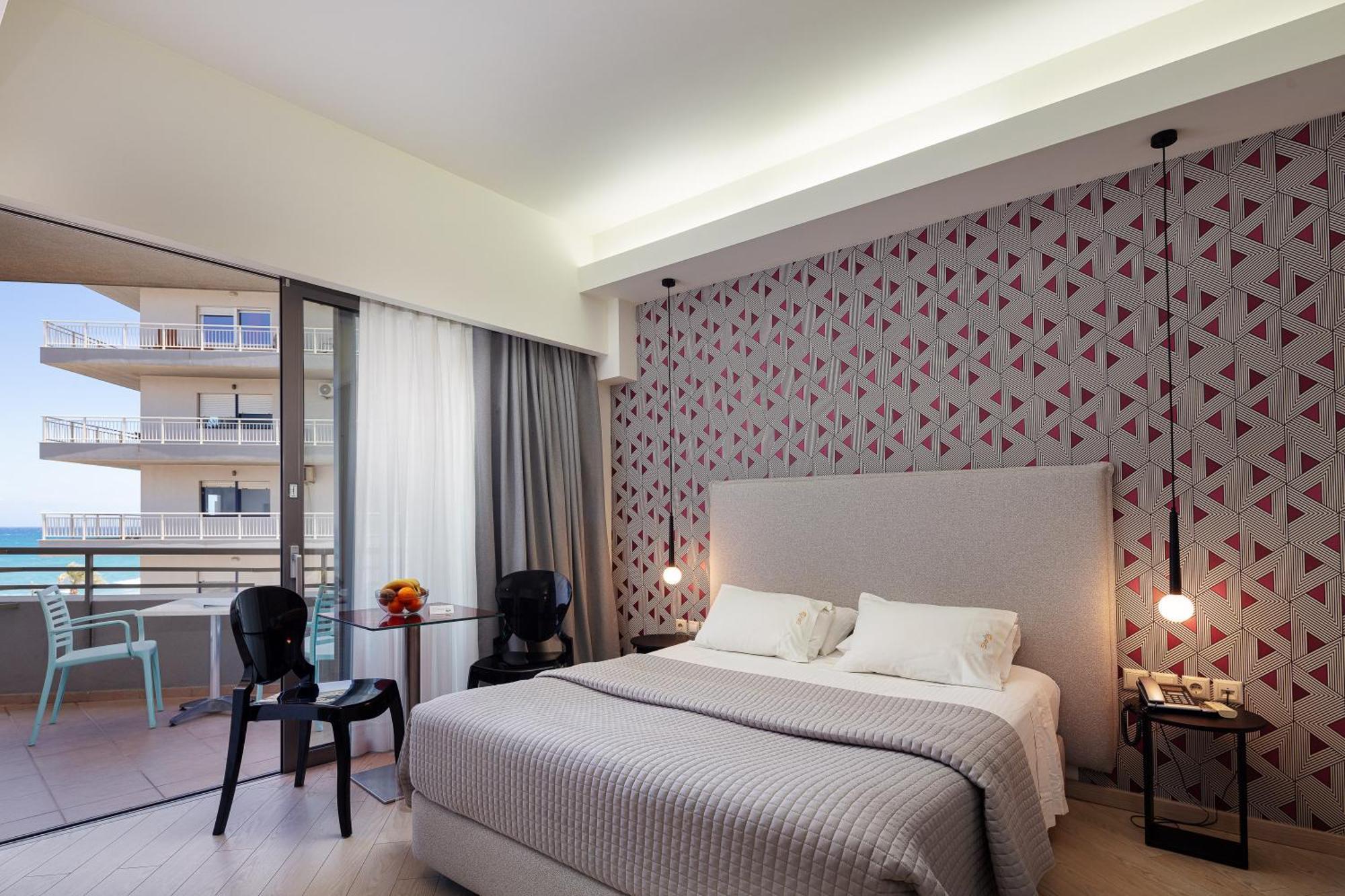 Steris Elegant Beach Hotel & Apartments Rethymno Exterior foto
