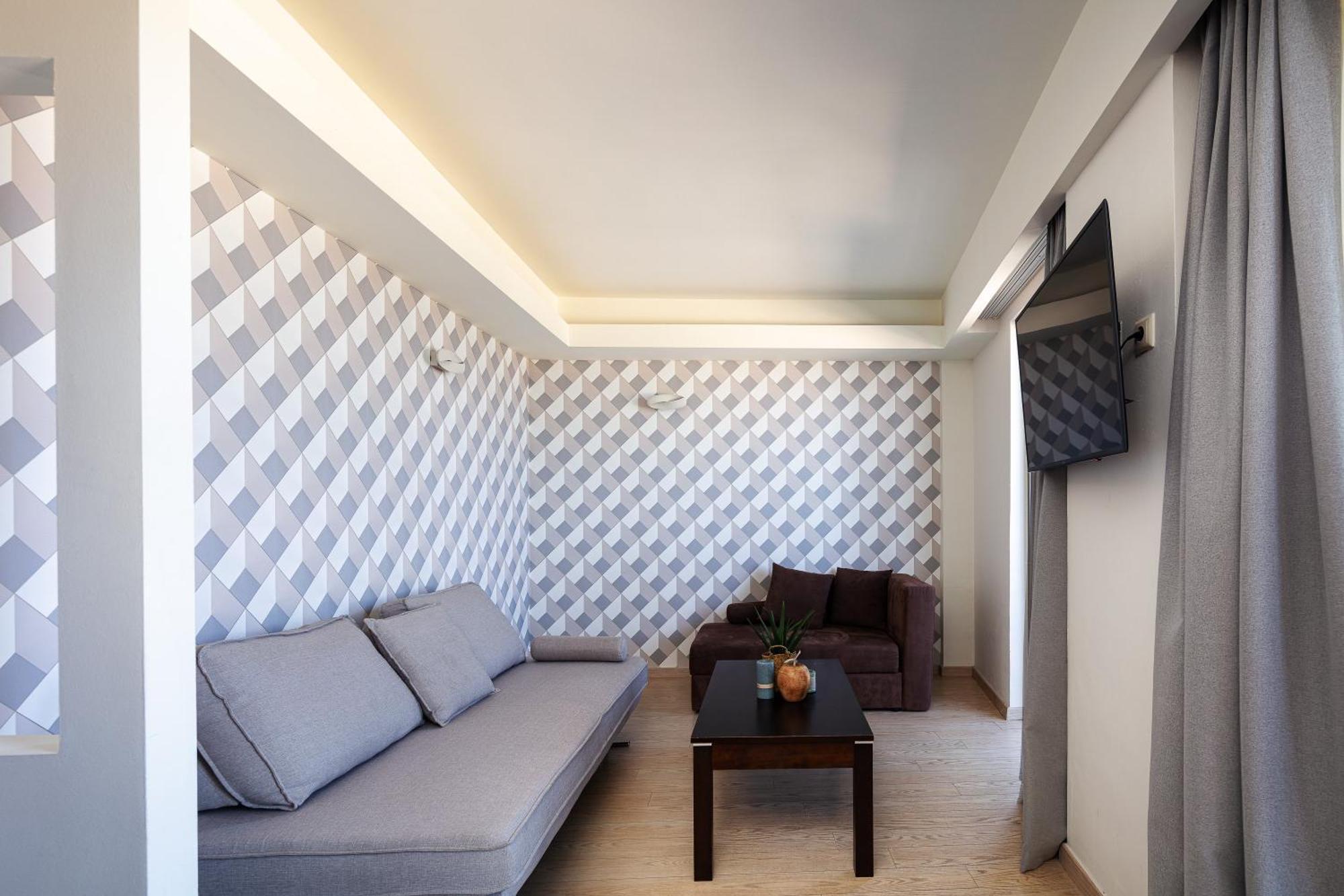Steris Elegant Beach Hotel & Apartments Rethymno Exterior foto