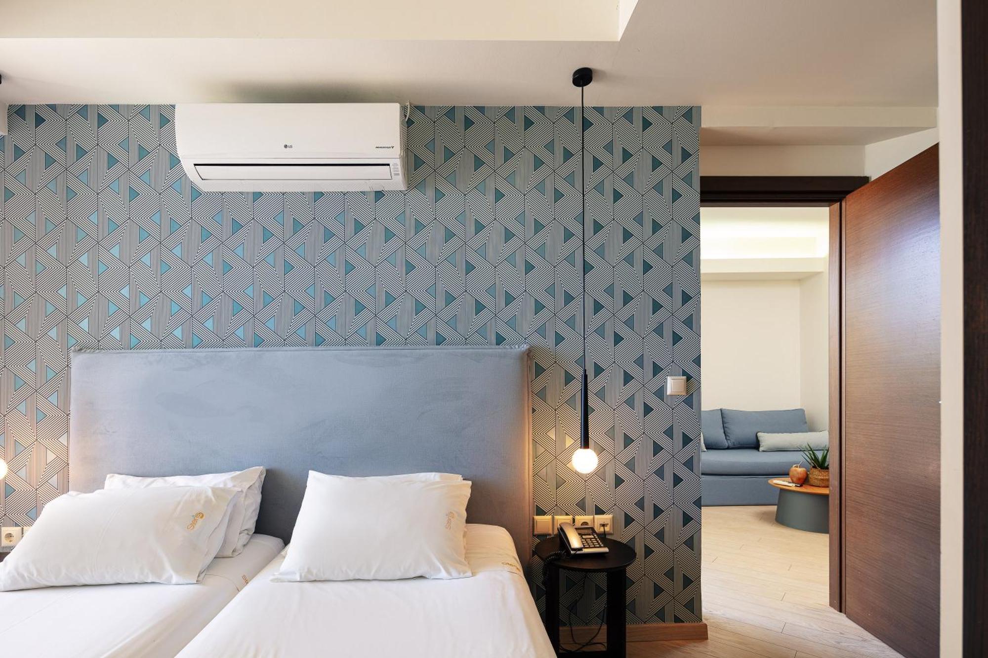 Steris Elegant Beach Hotel & Apartments Rethymno Exterior foto