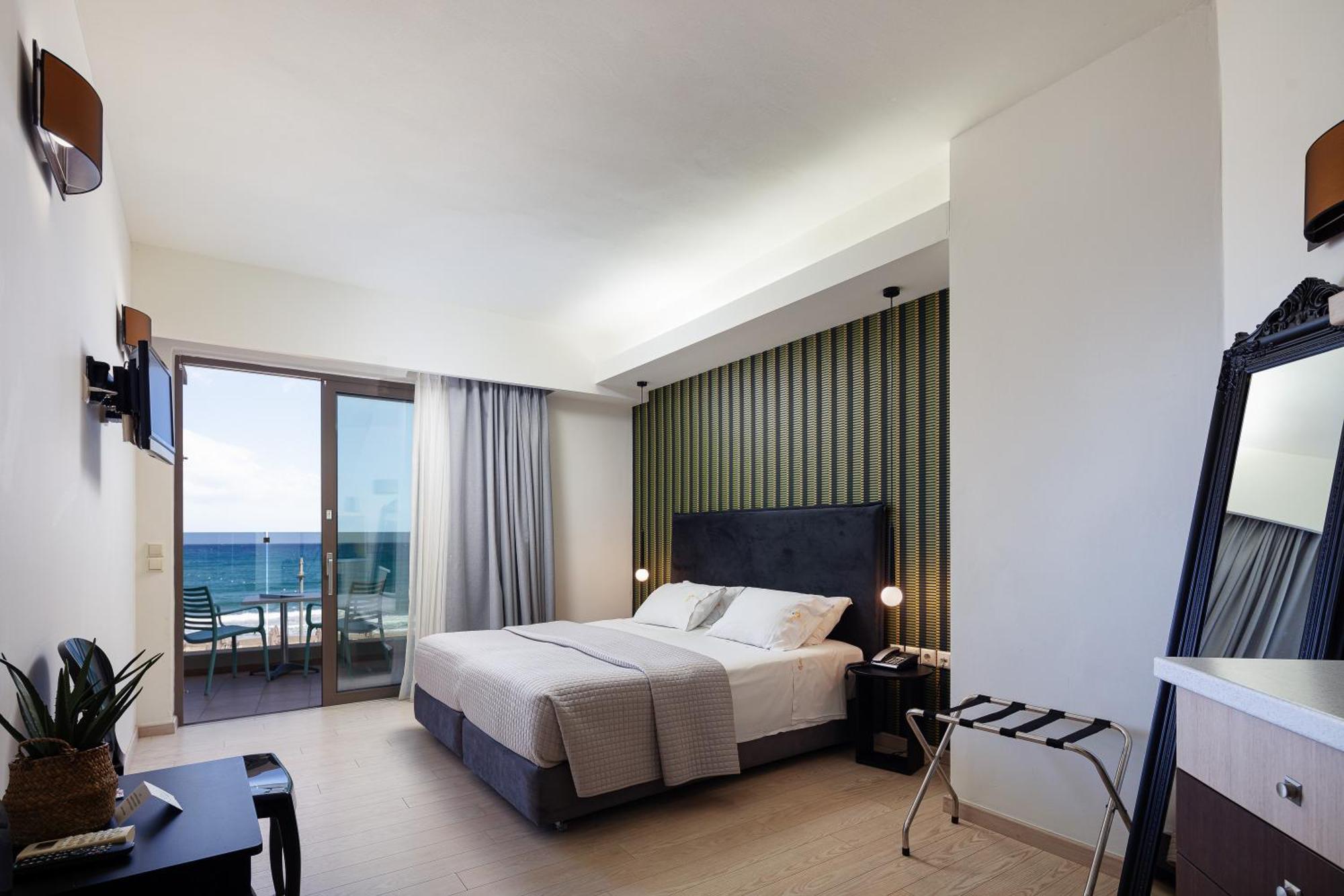 Steris Elegant Beach Hotel & Apartments Rethymno Exterior foto