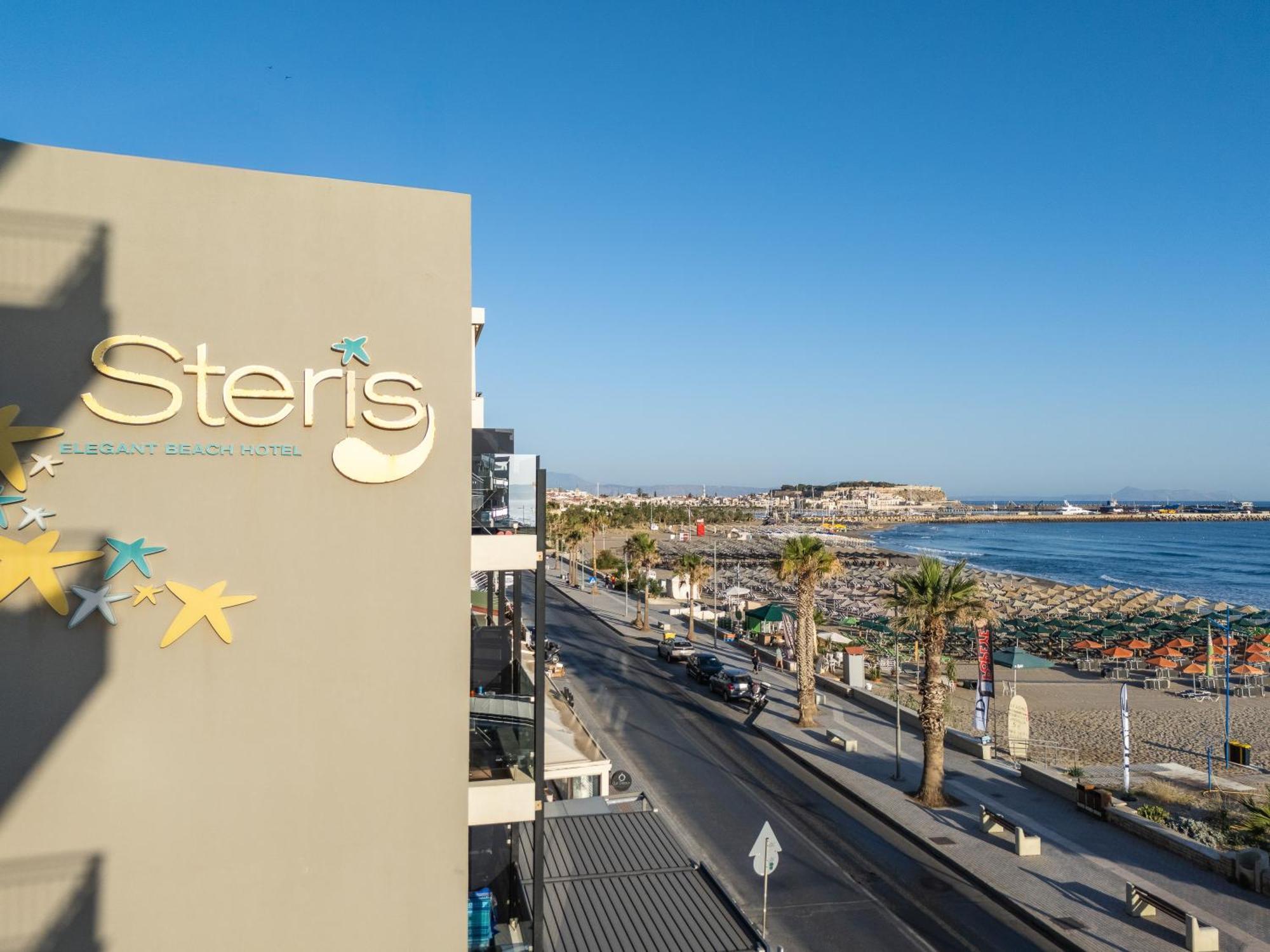 Steris Elegant Beach Hotel & Apartments Rethymno Exterior foto