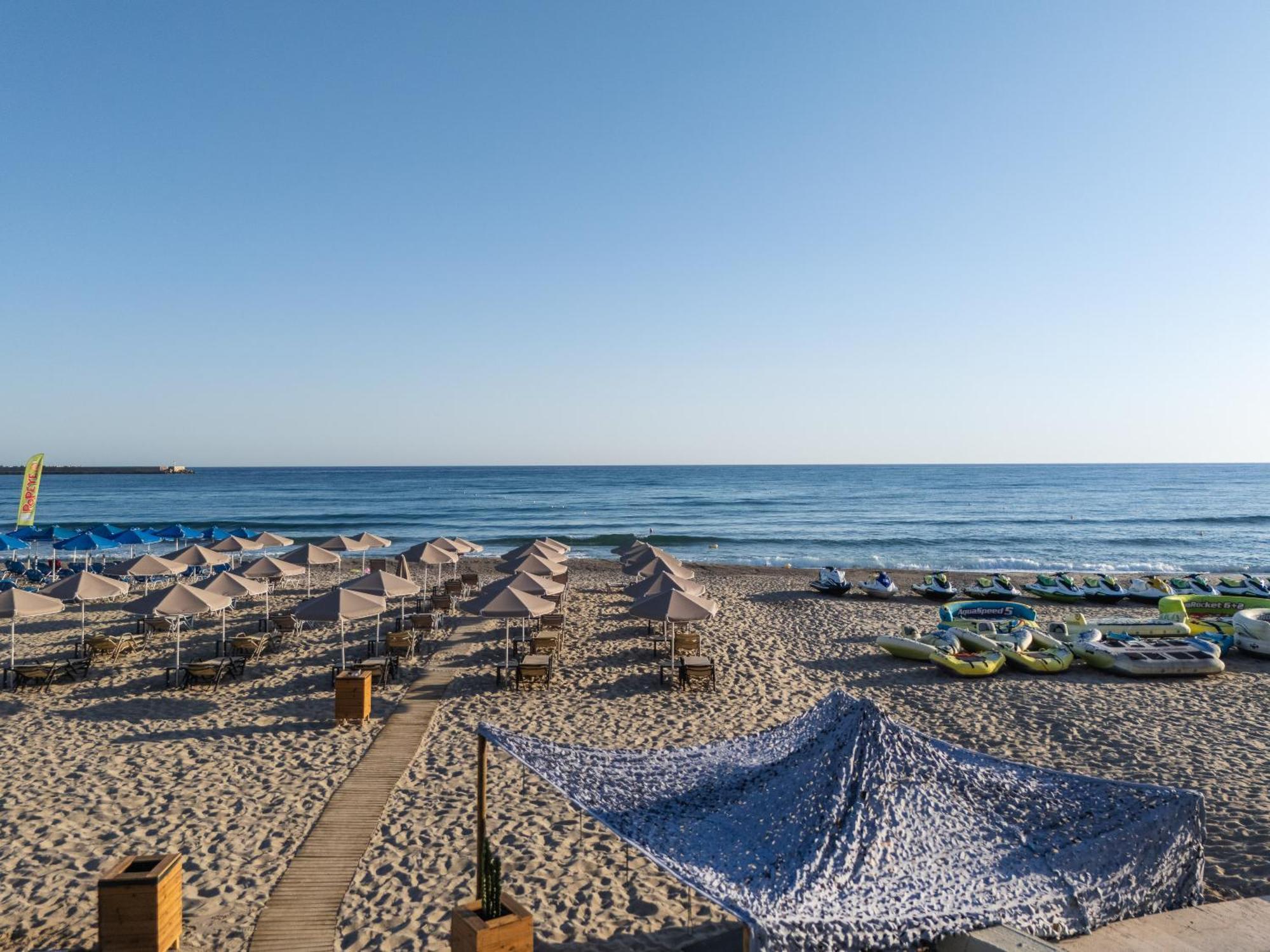 Steris Elegant Beach Hotel & Apartments Rethymno Exterior foto