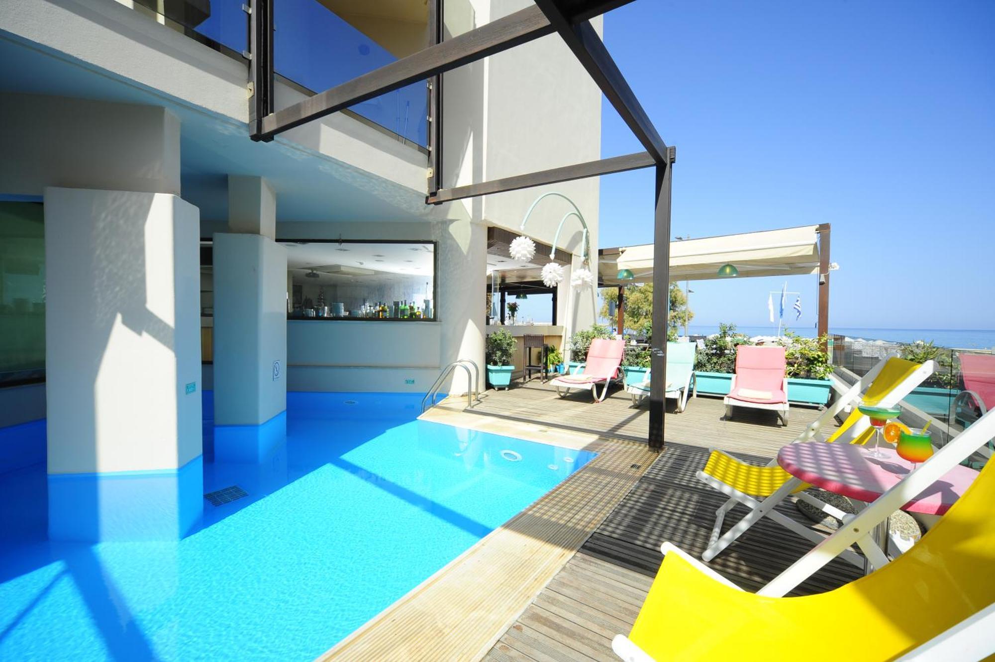 Steris Elegant Beach Hotel & Apartments Rethymno Exterior foto