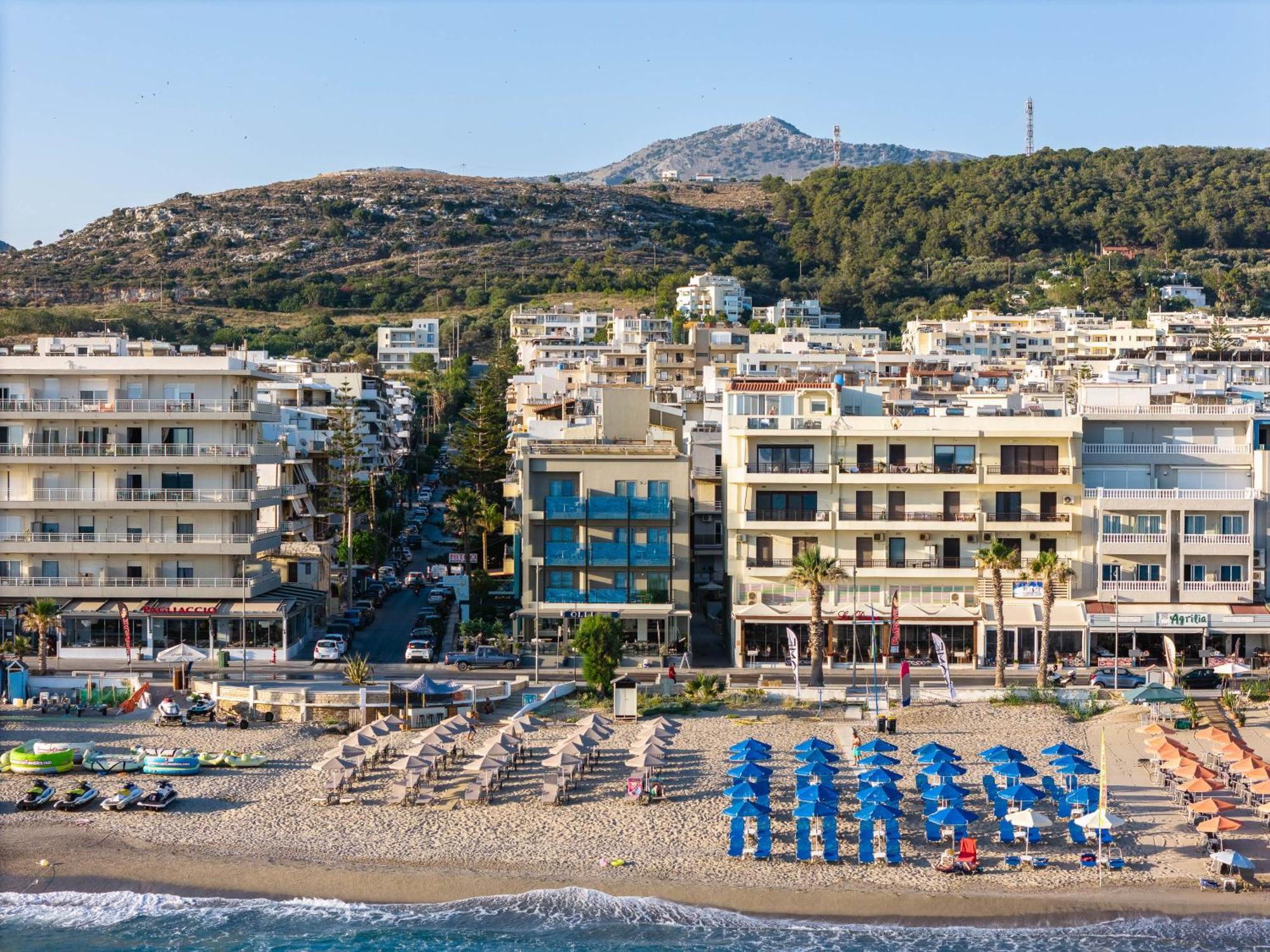 Steris Elegant Beach Hotel & Apartments Rethymno Exterior foto