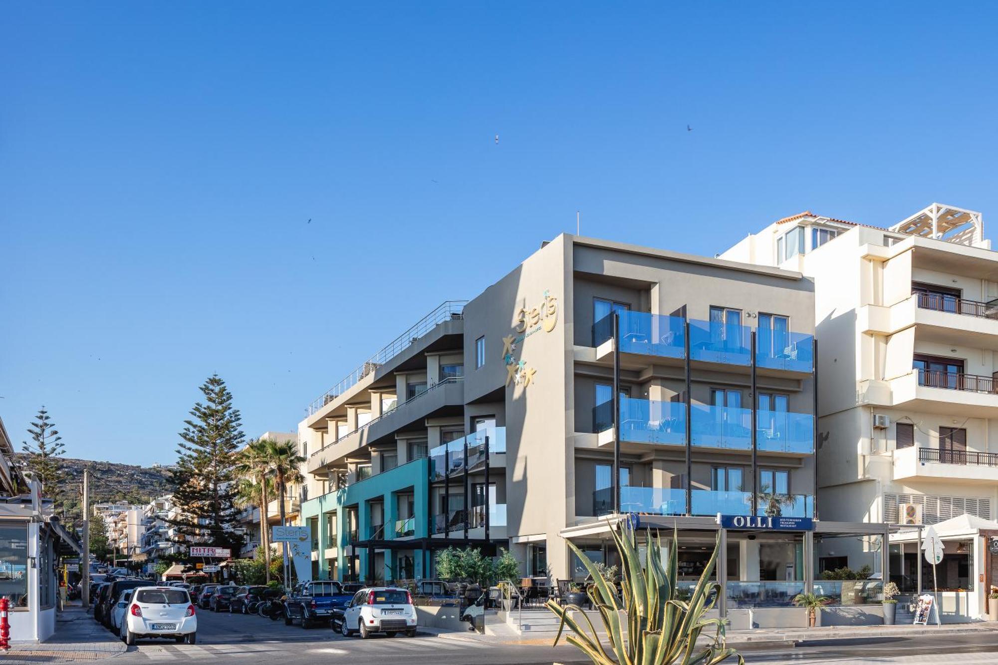 Steris Elegant Beach Hotel & Apartments Rethymno Exterior foto