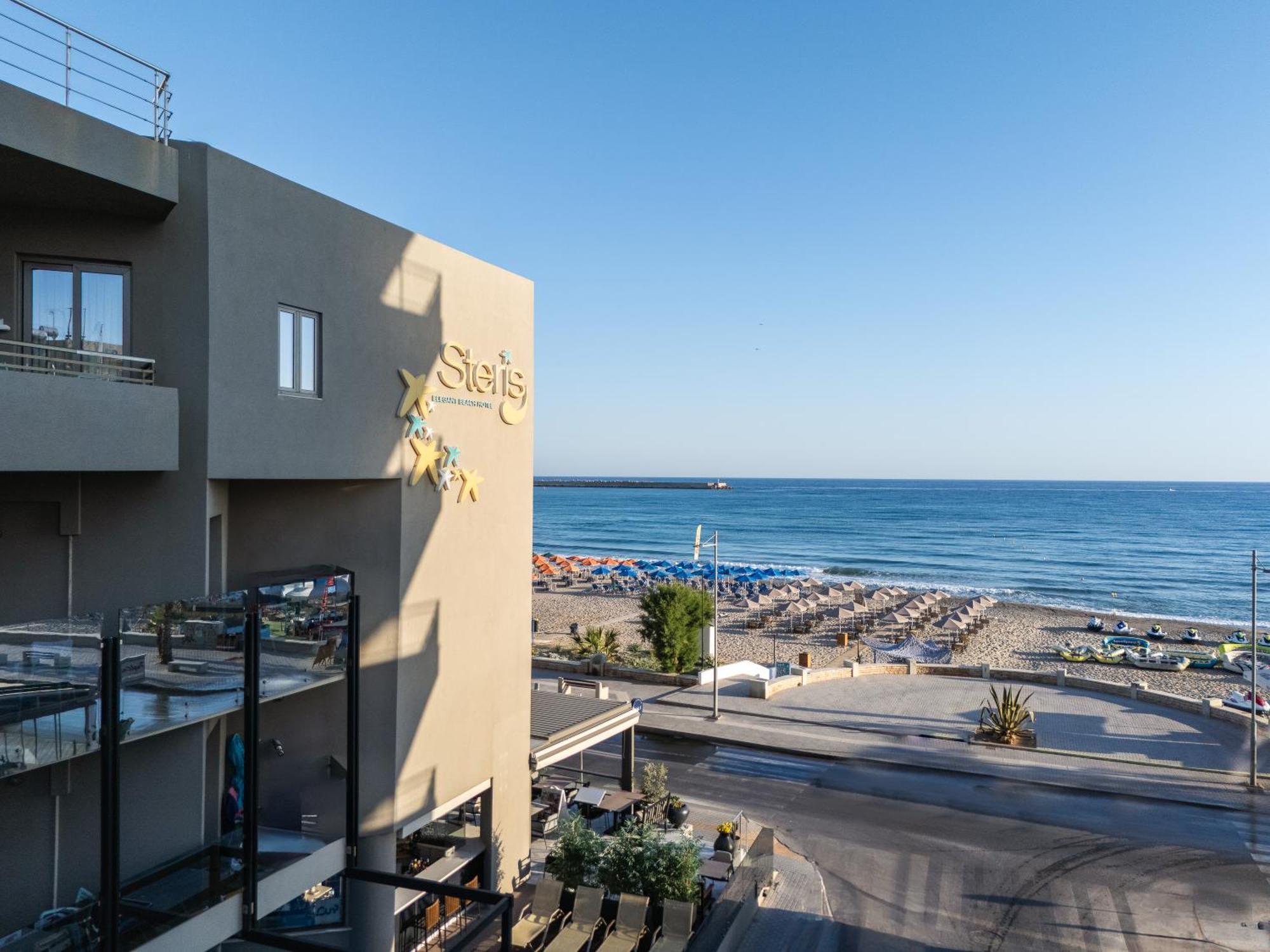 Steris Elegant Beach Hotel & Apartments Rethymno Exterior foto